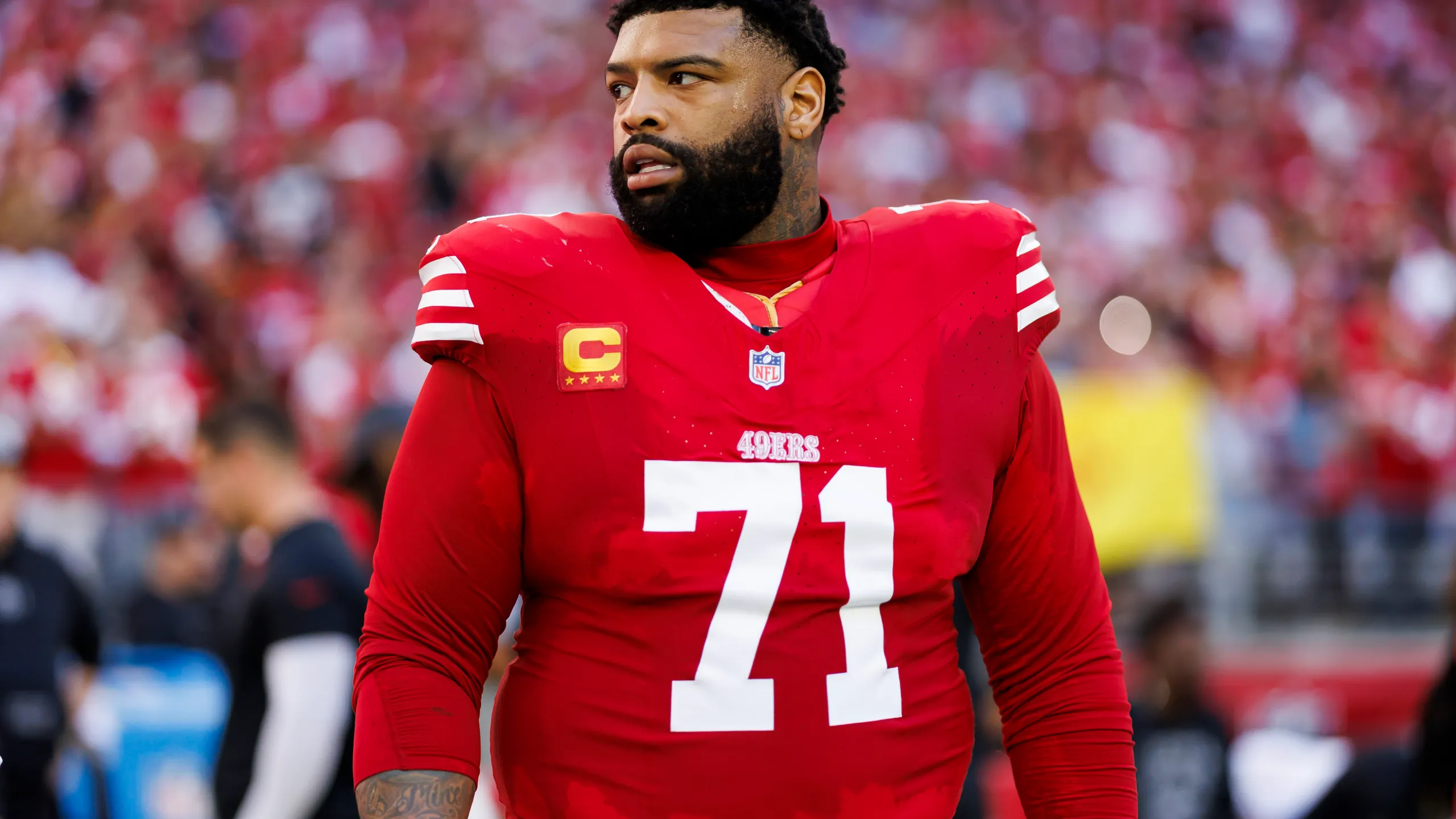 San Francisco 49ers release statement on passing of Trent Williams’ son