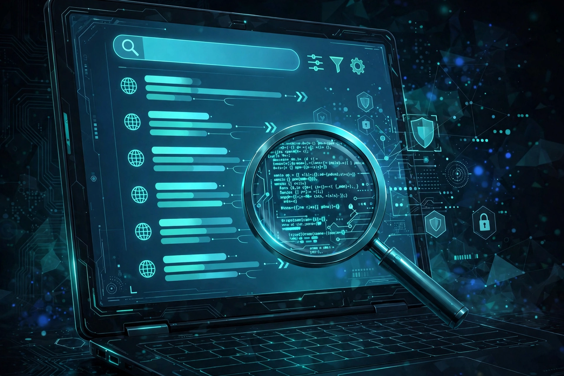 ext:asp intitle:cart search operator concept illustration