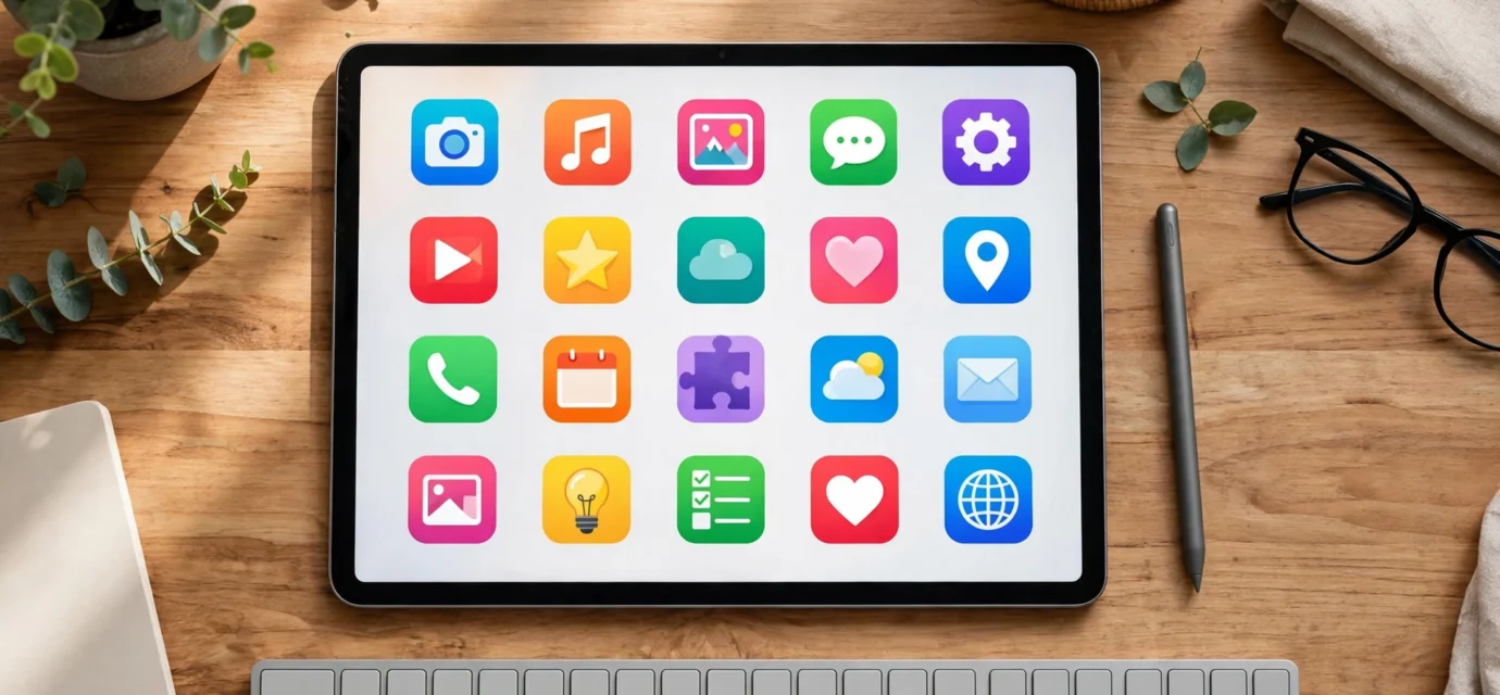 Best tablets 2026 lineup on a desk with stylus and keyboard