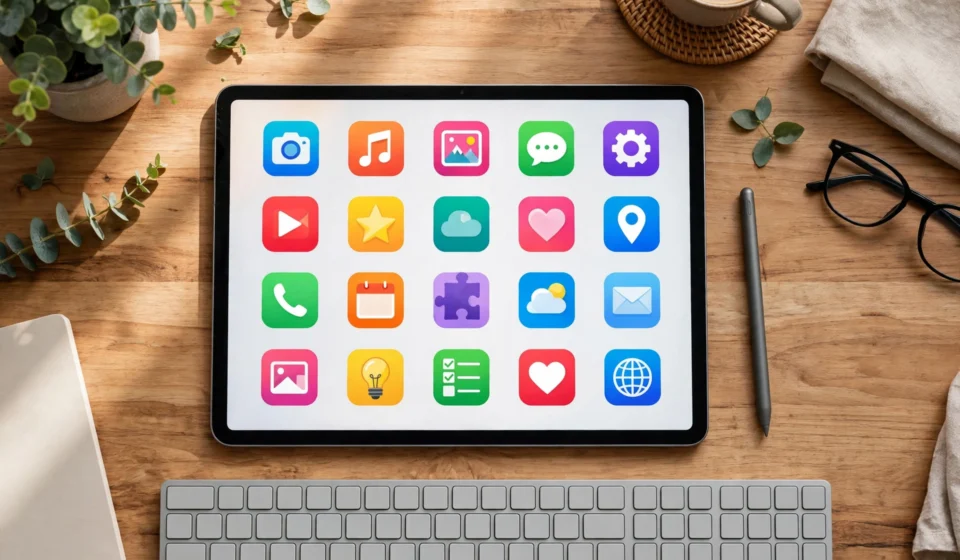 Best tablets 2026 lineup on a desk with stylus and keyboard